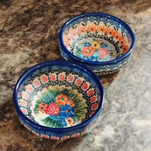Colorful Floral Unikat Bowls